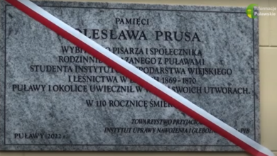 Photo of Puławy upamiętniły Bolesława Prusa