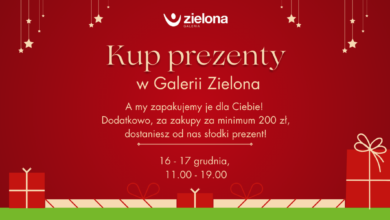 Photo of Prezent zapakujemy i słodki prezent wręczymy !!! Galeria Zielona zaprasza | #LPU24.pl